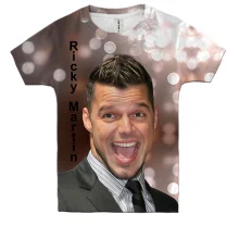 Детская 3D футболка Ricky Martin