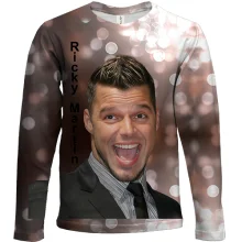Детский 3D лонгслив Ricky Martin