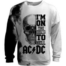 3D свитшот "AC/DC" - I`m on the Highway to Hell