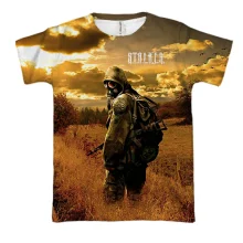 3D футболка S.T.A.L.K.E.R. 2, поле