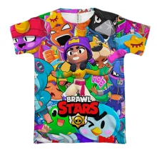 3D футболка Brawl Stars - Mina