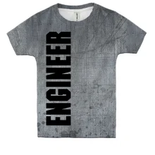 Дитяча 3D футболка "Trust me i'm Engineer"