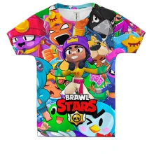 Детская 3D футболка Brawl Stars - Mina