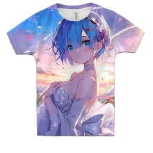 Детская 3D футболка Rem - ReZero