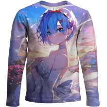Детский 3D лонгслив Rem - ReZero