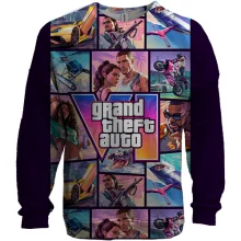 3D свитшот GTA VI - постер и герои
