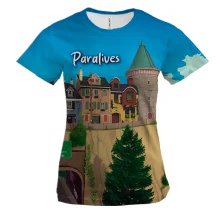Жіноча 3D футболка Paralives