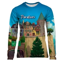 Жіночий 3D лонгслів Paralives