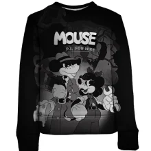 Дитячий 3D світшот Mouse p.i. for hire