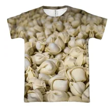 3D футболка з пельменями