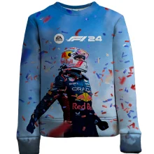 Дитячий 3D світшот F1 Max Verstappen