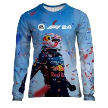 Женский 3D лонгслив F1 Max Verstappen