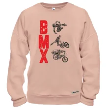 Свитшот с надписью "BMX"