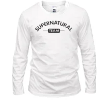 Лонгслив Supernatural team