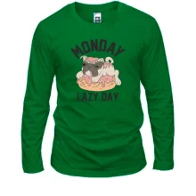 Лонгслив Monday Lazy Day Собака