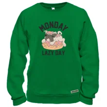 Свитшот Monday Lazy Day Собака