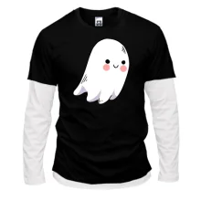 Мужской лонгслив Комби Baby Ghost Привидение