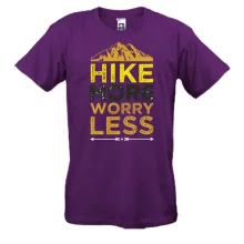 Футболка Hike more worry less
