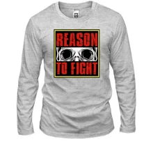Лонгслив Reason to fight Череп