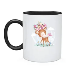 Чашка Акварель Оленя