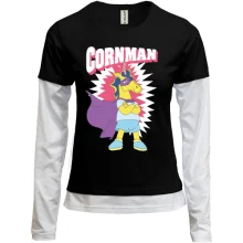 Комбинированный лонгслив CornMan