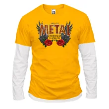 Комбінований лонгслів METAL