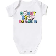Детское боди Donut stop dreaming