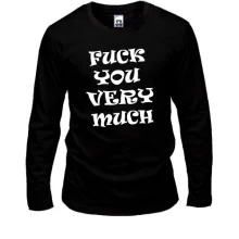 Лонгслів F*ck You Very Much