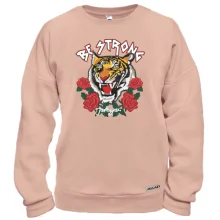 Свитшот Be strong tiger