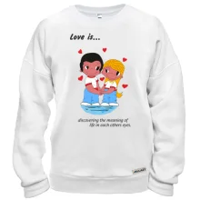 Свитшот Love is...