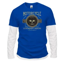 Мужской лонгслив Комби Motorcycle 1982