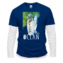 Комбінований лонгслів The Ocean