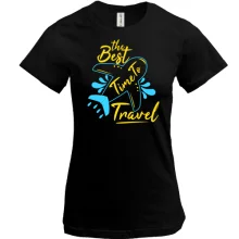 Футболка Best time to travel