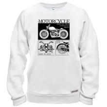 Свитшот Motorcycle Black and White
