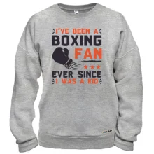 Свитшот Boxing fan