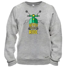 Свитшот Never forget to ride