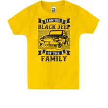 Детская футболка Black jeep family