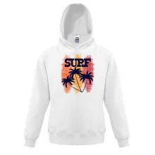 Детская толстовка Surf and Palm trees