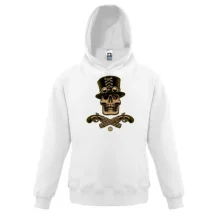 Детская толстовка Череп Skull and Guns