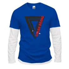 Комбинированный лонгслив Urban Brand