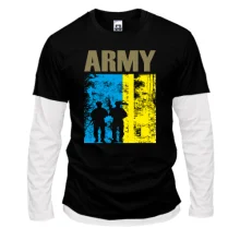 Комбинированный лонгслив UA ARMY