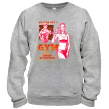 Свитшот с девушкой в зале GYM
