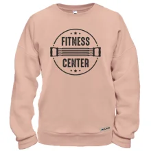 Свитшот с надписью "FITNESS CENTER"
