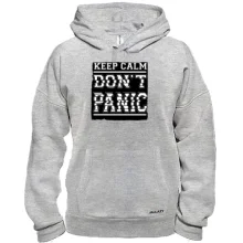 Толстовка Keep Calm Don't Panic