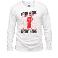 Лонгслив Hard Work - Work Hard