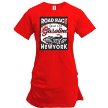 Подовжена футболка Road Race New York