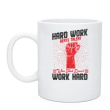 Чашка Hard Work - Work Hard