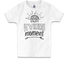 Детская футболка Enjoy every moment
