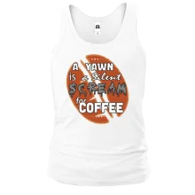 Майка Scream coffee