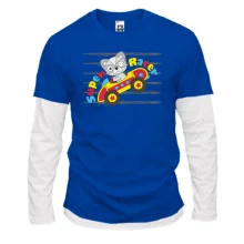 Комбинированный лонгслив Super Racer